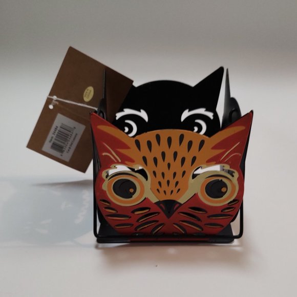 Johanna Parker Halloween Cats and Owls Lantern - Retired Primitives by Kathy - Picture 3 of 8